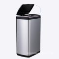 50L trash cans 13 gallon kitchen trash bin kitchen stainless steel 13 gallon trash can with lid